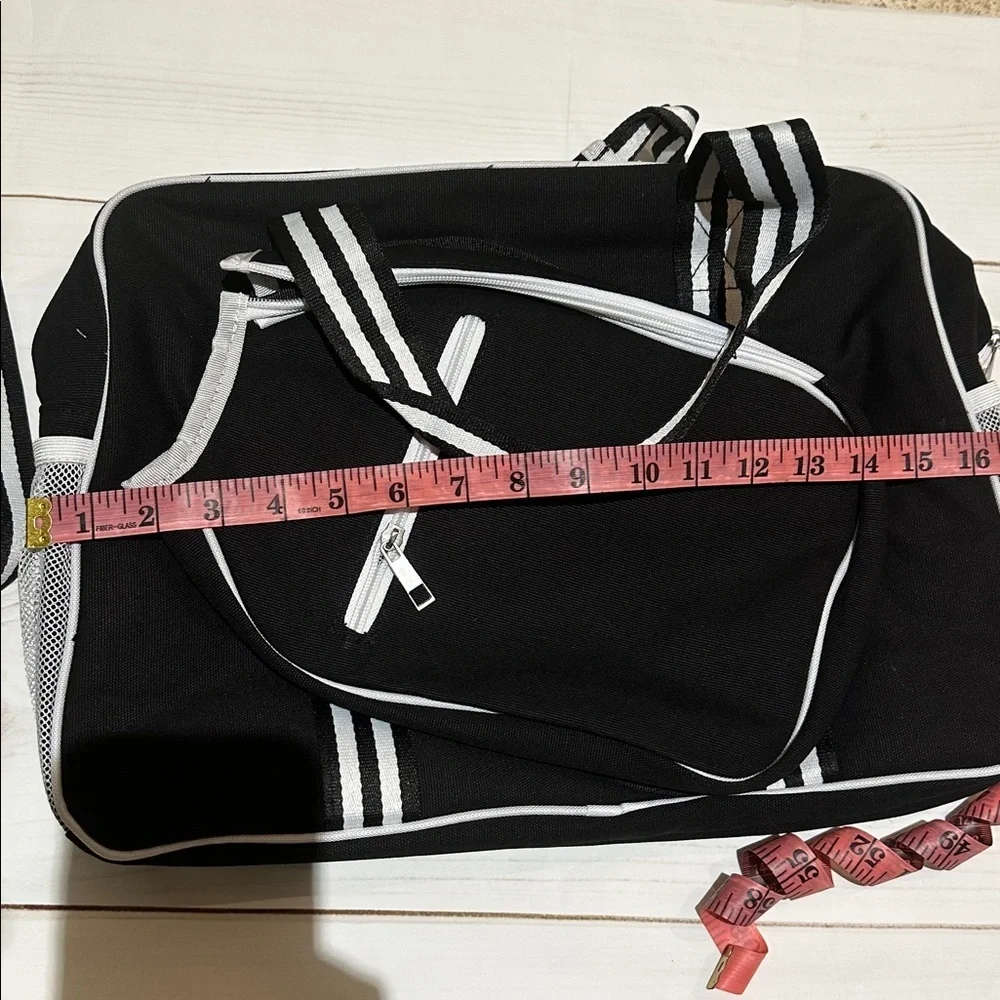 Stylish Black and White Waterproof Pickle Ball Classic Bag New